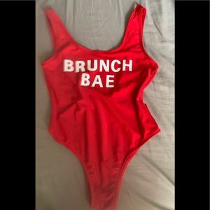 Cute once piece swimsuit